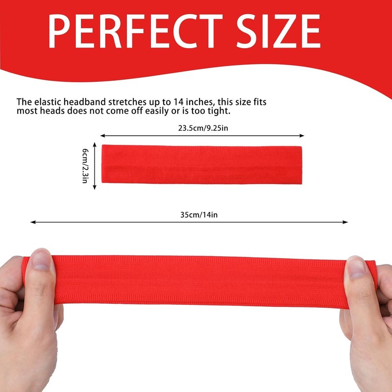 ONEYE Workout Headbands Non Slip Headband Sport Headbands Sweatbands Elastic Sport Hair Bands for Sports Travel Indoor Fitness Gym - Image 3